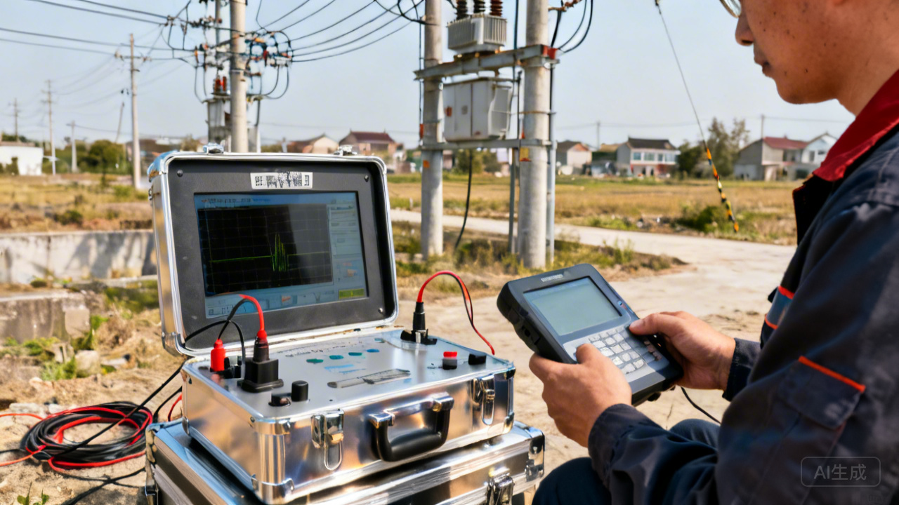 偃月电缆故障定点仪在配电线路中的应用