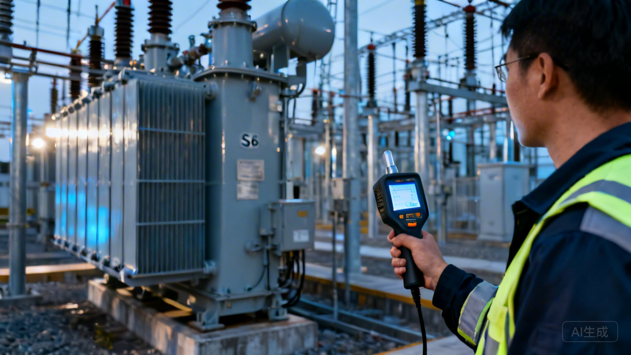 电力安全生产中气体检测仪的应用场景